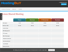 Tablet Screenshot of hostingbuy.net